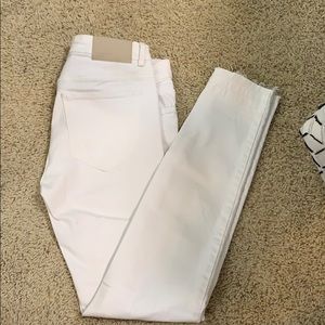 White Zara Trafuluc Denim Makers Skinny Jeans